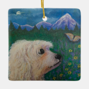 Ornement En Céramique Ne m'oublie pas