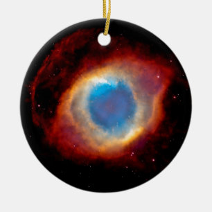 Ornement En Céramique Nébuleuse planétaire Helix NGC 7293 - L'Œil de Die