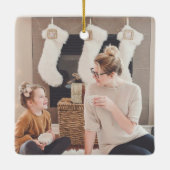 Ornement En Céramique new home rustic fireplace photo Ceramic Ornament (Dos)