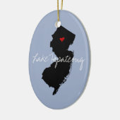 Ornement En Céramique New Jersey (Gauche)