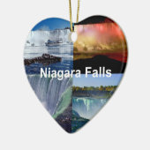 Ornement En Céramique Niagara Falls New York (Gauche)