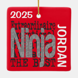 Ornement En Céramique Ninja Extraordinaire CUSTOM