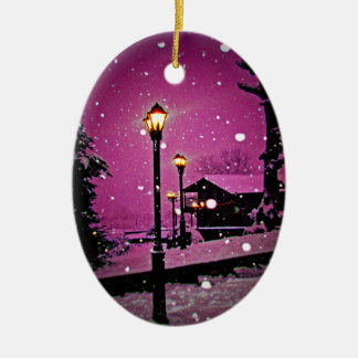Ornement En Céramique Noël