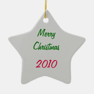 Ornement En Céramique Noël