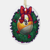 Ornement En Céramique Noël à 9 balles (Droite)