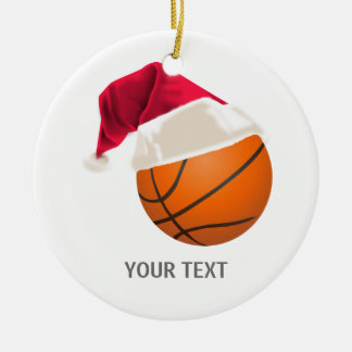 Ornement En Céramique noël de basket