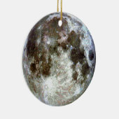 Ornement En Céramique Noël de Pleine lune (Droite)
