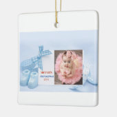 Ornement En Céramique Noël des bébés (Gauche)