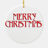 Ornement En Céramique Noël du berger australien (Dos)