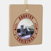 Ornement En Céramique Noël du pays (Droite)