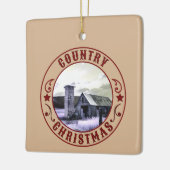 Ornement En Céramique Noël du pays (Gauche)