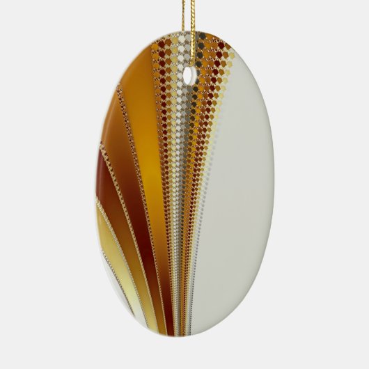 Ornement En Céramique Noël en cuir factice (Droite)