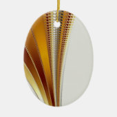 Ornement En Céramique Noël en cuir factice (Devant)