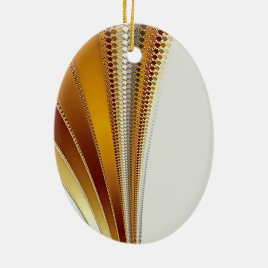 Ornement En Céramique Noël en cuir factice (Dos)