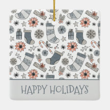 Noël gribouillages aquarelle personnalisés Fêtes