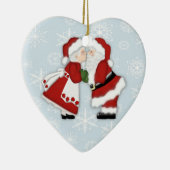 Ornement En Céramique Noël Kiss (Droite)