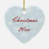 Ornement En Céramique Noël Kiss (Dos)