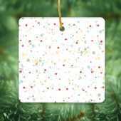 Ornement En Céramique Noël mignon Flamant rose rose