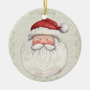 Ornement En Céramique Noël Santa Exclusif - SRF