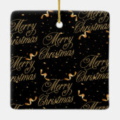 Ornement En Céramique Noir gras (Dos)