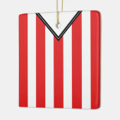 Ornement En Céramique Nom et numéro Football Football Modèle Jersey (Gauche)