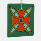 Ornement En Céramique Nordic Protection from Witchcraft or Witch's Knot (Droite)