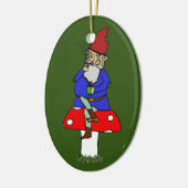 Ornement en céramique Norman Gnome (Gauche)