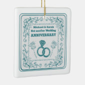 Ornement En Céramique Not another wedding anniversary (Droite)
