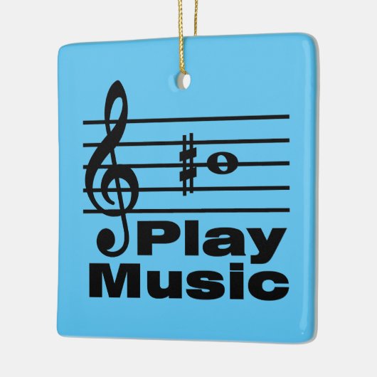 Ornement En Céramique Notation musicale B Sharp (Gauche)