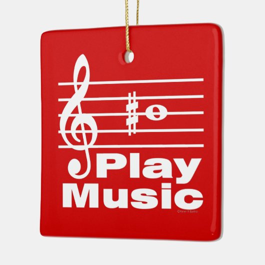 Ornement En Céramique Notation musicale B Sharp (Gauche)