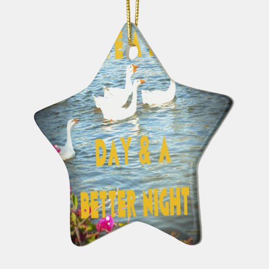 Ornement En Céramique Nous laissons toujours nos clients heureux et sati (Gauche)