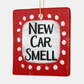 Ornement En Céramique Nouvelle odeur de voiture (Gauche)