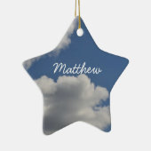 Ornement En Céramique Nuages (Droite)