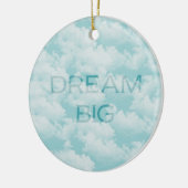 Ornement En Céramique Nuages Sky Inspiration Dream Big (Gauche)