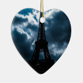 Ornement En Céramique Nuit bleue Tour Eiffel (Droite)