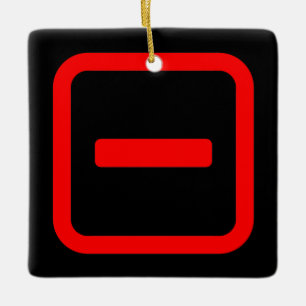 Ornement En Céramique Numéro Un Japonais 一 【Ichi】 Kanji