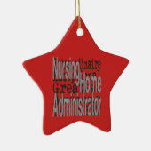 Ornement En Céramique Nursing home Administrator (Droite)