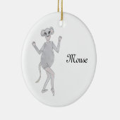 Ornement En Céramique Nutcracker Mouse Keepsaké Orament (Droite)