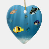 Ornement En Céramique Océans des poissons (Droite)