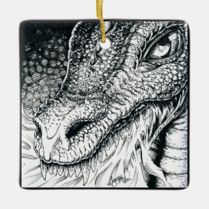Ornement En Céramique Octobre 2018 Jour 3 - Roast Dragon