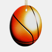 Ornement En Céramique Oeuvre de basket-ball (Droite)