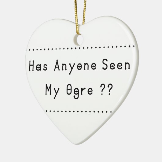 Ornement En Céramique Ogre (Gauche)