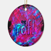 Ornement En Céramique Oh mon Dieu ! (Gauche)