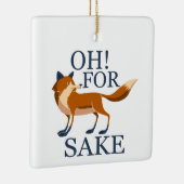 Ornement En Céramique Oh pour le saké renard (Droite)