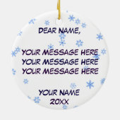 Ornement En Céramique Oh rupture (Dos)