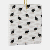 Ornement En Céramique Oiseaux de Guinée (Droite)