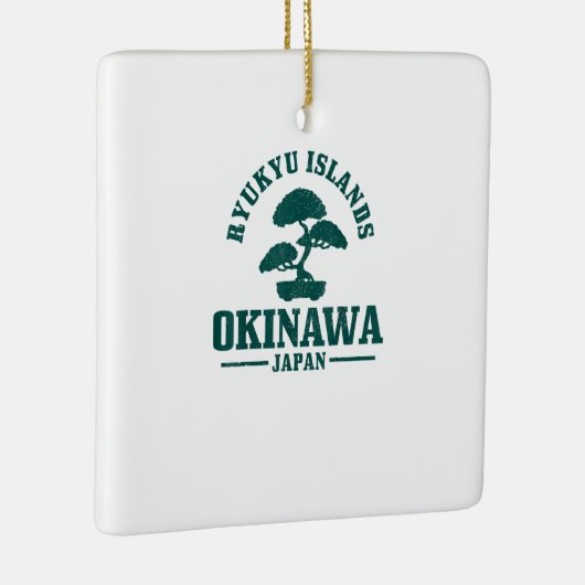 Ornement En Céramique Okinawa Japon Bonsai Japonais Ryukyu Îles Cadeau (Droite)