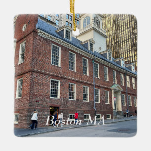 Ornement En Céramique Old State House à Boston Massachusetts