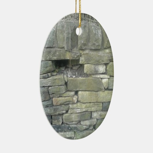 Ornement En Céramique Old Wall, Stone, Bricks (Droite)