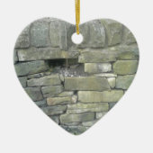 Ornement En Céramique Old Wall, Stone, Bricks (Devant)